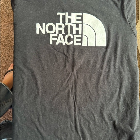 Women’s North Face size XL black and white tee EUC - Picture 2 of 3